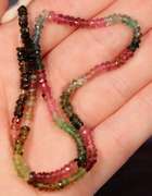 Vibrant! 38.34ct multicolor Tourmaline strand