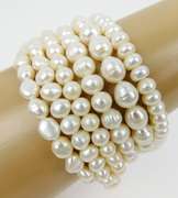 6 Honora Freshwater Pearl Bracelets