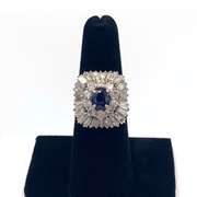 18KT Sapphire Cocktail Ring