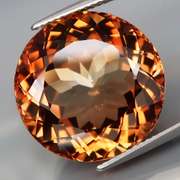 Impressive 26.34ct full fire VS Imperial Topaz solitaire