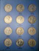 Walking Liberty Half Dollar Estate Collection 1937-1947 P,D,S.