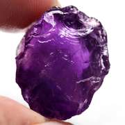 Large 20.55ct untreated uncut Amethyst