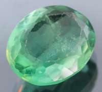Amazing 12.62ct oval cut Flourite