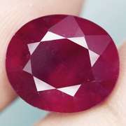 Huge 13.83ct rich blood red Ruby
