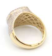 Captivating Yellow gold 2.62ctw Diamond Ring