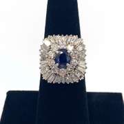 18KT Sapphire Cocktail Ring