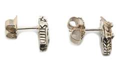 John Hardy Legends Naga Blue Sapphire Stud Earrings