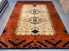 FASCINATING TRIBAL DESIGN RUG 8x11