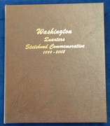 Washington Quarters Statehood Commemorative 1999-2008 Complete Dansco Album. no.7143