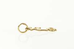14K Yellow Gold Sigma Gamma Phi Sorority Greek Letters Charm/Pendant
