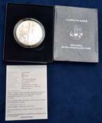 2007 American Silver Eagle Burnished.