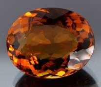 Ravishing top color 43.07ct high caliber Hydrothermal Citrine