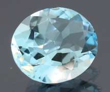 Dazzling 3.75ct 11mm Swiss blue Topaz