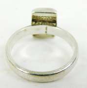 Sterling Silver Turquoise Ring, Size 9