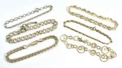 Nice Group of 6 Sterling Bracelets