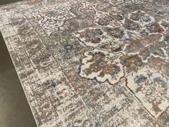 GORGEOUS VINTAGE REPRO DESIGN RUG 6x8