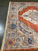 SUPERB VINTAGE REPRODUCTION DESIGN RUG 6x8