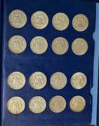 Franklin Half Dollar Album 1948-1963 P D S (no 1948-P)
