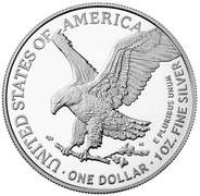 2021 Type 1 American Silver Eagle Uncirculated.