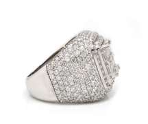 5.97 CTTW Men's Diamond Cluster Ring in Gold