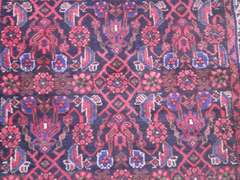 Semi Antique Persian Malayer 12.10x3.7 12.10x3.7