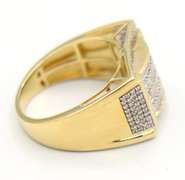 Dazzling Yellow Gold Diamond Ring