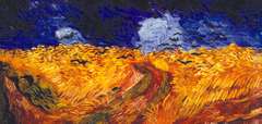 Vincent Van Gogh Wheatfield With Crows