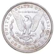 1890-CC Morgan Silver Dollar