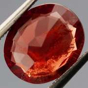 Pendant cut 2.15ct rare Amber Spinel
