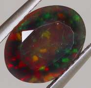 Silky 1.83ct micro honeycomb flashing Black Opal