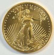Superb Gem BU 2021 $5 American Gold Piece