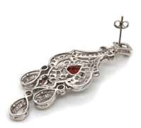 Unforgettable 18kt Ruby and Diamond Dangle Earrings