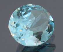 Classic Oval 3.41ct Swiss Blue Topaz