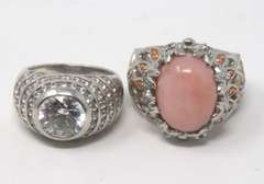 Group Lot of Vintage Sterling Silver Jewelry