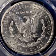 1880-S Morgan Silver Dollar PCGS MS62.