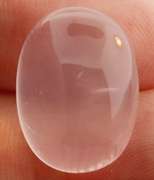 Frosty 16.97ct natural Rose Quartz