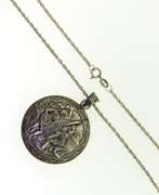 Sterling Silver Aztec Tlaloc Statue Mexico City Pendant With Chain