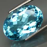 Impressive 10.80ct top Swiss blue Topaz