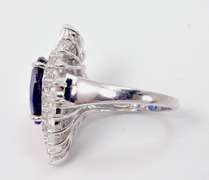 Flashy Gemstone Ring in Sterling