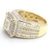 Sparkling Yellow Gold Diamond Ring