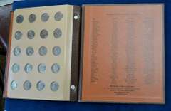 Washington Quarters Statehood Commemorative 1999-2008 Complete Dansco Album. no.7143