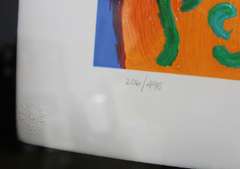 ORIGINAL HAND SIGNED PETER MAX BEAUTY 2016  MAX BEAUTY
