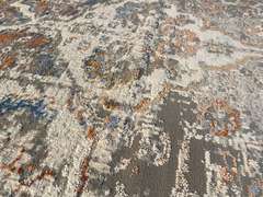 GORGEOUS VINTAGE REPRO DESIGN RUG 6x8