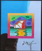 PETER MAX SUNSET SAIL 2007  MAX SUNSET SAIL