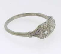 Vintage 18kt European Cut Diamond Ring
