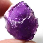 Large 20.55ct untreated uncut Amethyst