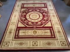 TERRIFIC FRENCH DESIGN RUG 8x11