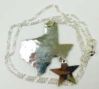 J. Slifka Sterling Texas Pendant & Chain