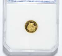 1997 Cook Islands 25 Dollars - Tiger - .999 Fine Gold