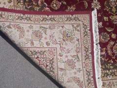 Silk Highlighted Tabriz Design 10.4x7.11
